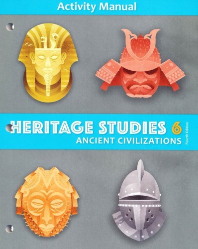 Cover of BJU Press Heritage Studies Grade 6 Student Activity Manual (4th Edition)