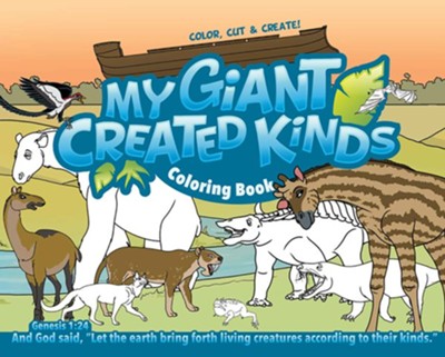 Cover of My Giant Created Kinds Coloring Book