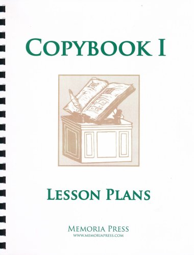 Cover of Copybook 1 Lesson Plans