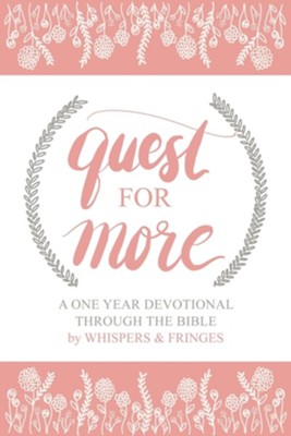 Cover of Quest for More: A One Year Devotional Through the Bible