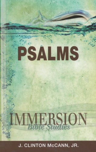 Cover of Immersion Bible Studies: Psalms