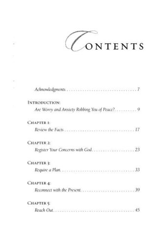 Cover of Letting Go of Worry and Anxiety