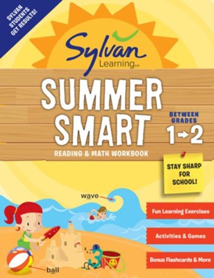 Cover of Sylvan Summer Smart Workbook, Between Grades 1 & 2
