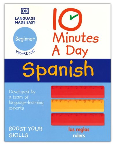 Cover of 10 Minutes a Day Spanish for Beginners