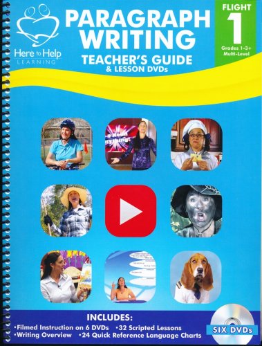 Cover of Flight 1: Paragraph Writing Teacher's Kit (DVDs, Guide & Student Workbook)