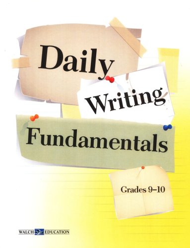 Cover of Daily Writing FUNdamentals, Grades 9-10