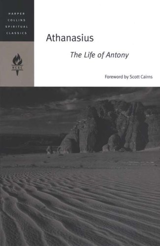Cover of Athanasius: The Life of Antony