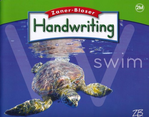 Cover of Zaner-Bloser Handwriting Grade 2M: Student Edition & Practice Masters (Homeschool Bundle)