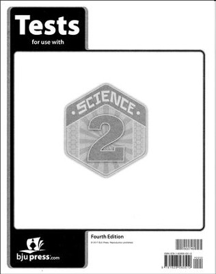 Cover of BJU Press Science Grade 2 Tests (4th Edition)