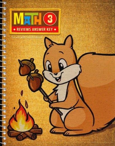 Cover of BJU Press Math Grade 3 Reviews Key (4th Edition)
