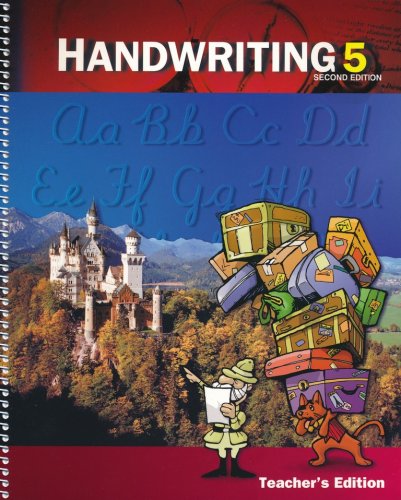 Cover of BJU Press Handwriting 5, Teacher's Edition