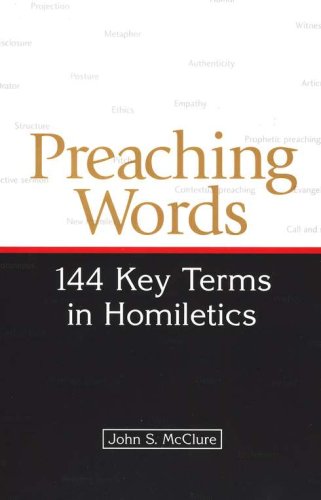 Cover of Preaching Words: 144 Key Terms in Homiletics