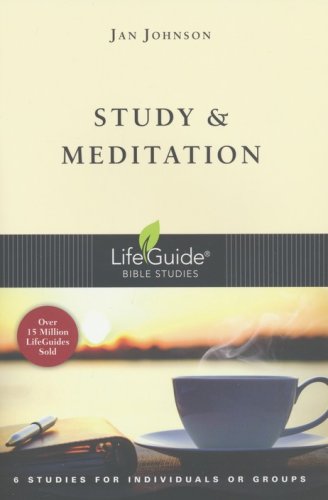 Cover of Study and Meditation, LifeGuide Topical Bible Studies