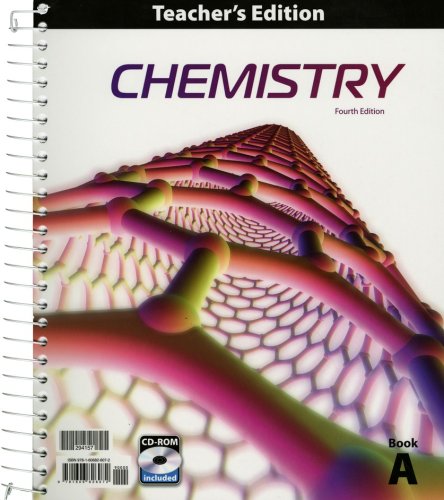 Cover of BJU Press Chemistry Grade 11 Teacher's Edition (4th Edition)