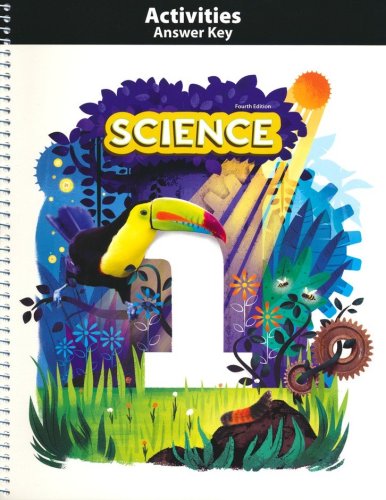Cover of BJU Press Science 1 Activity Manual Key (4th Edition)