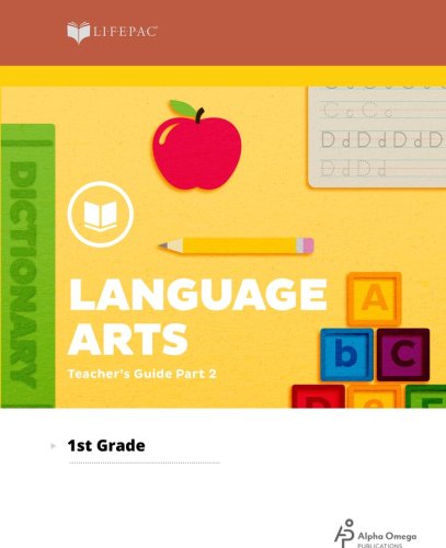Cover of Lifepac Language Arts Grade 1 Teachers Guide Pt. 2