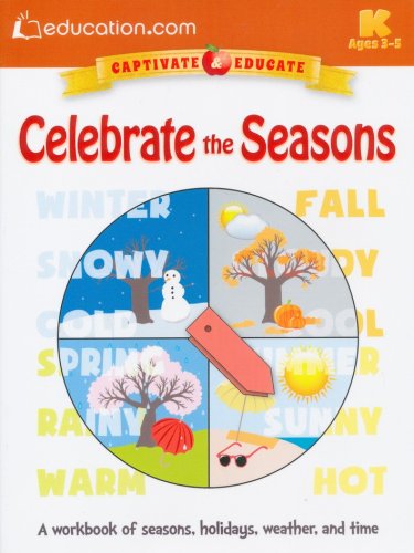 Cover of Celebrate the Seasons Workbook, Pre K-K