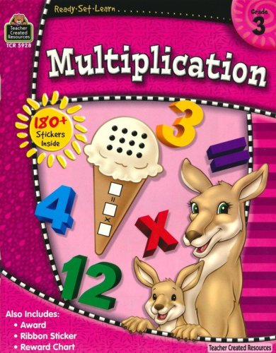Cover of Ready Set Learn: Multiplication (Grade 3)