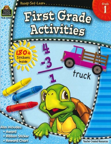 Cover of Ready Set Learn: First Grade Activities (Grade 1)