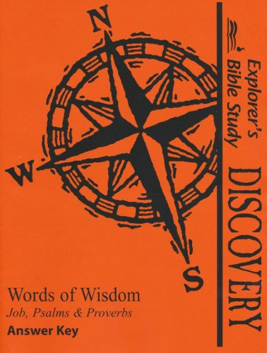 Cover of Bible Discovery: Words of Wisdom, Answer Key