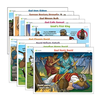 Cover of Answers Bible Curriculum Grades 2-5 Unit 8 Lesson Theme Posters (2nd Edition)