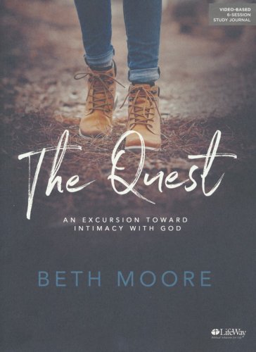 Cover of The Quest: An Excursion Toward Intimacy with God, Study Journal