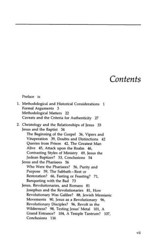 Cover of The Christology of Jesus