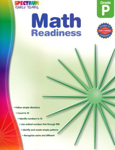 Cover of Spectrum Early Years Math Readiness