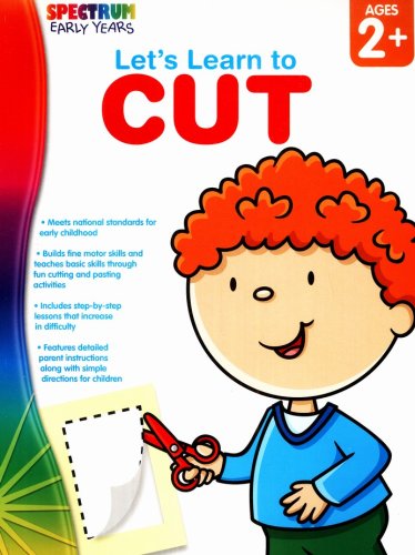 Cover of Spectrum Early Years Let's Learn to Cut