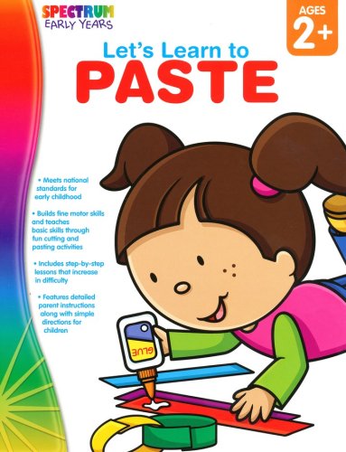 Cover of Spectrum Early Years Let's Learn to Paste