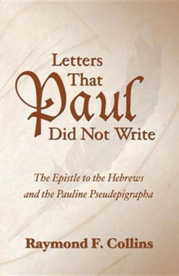 Cover of Letters That Paul Did Not Write