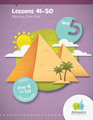 Cover of Answers Bible Curriculum PreK-1 Unit 5 Teacher Guide (2nd Edition)