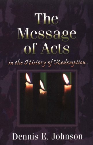 Cover of The Message of Acts in the History of Redemption