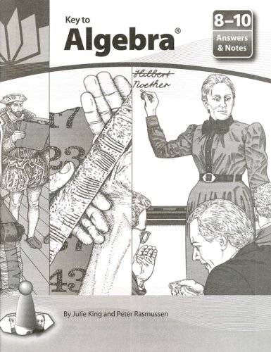 Cover of Answers and Notes for Key to Algebra Books 8-10