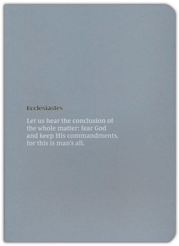 Cover of NKJV Bible Journal, Ecclesiastes