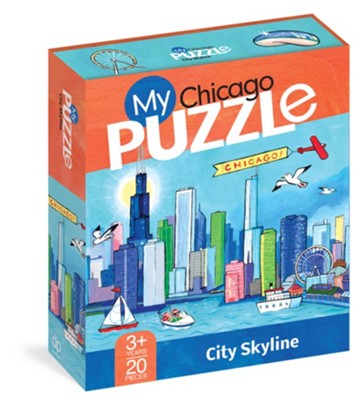 Cover of My Chicago Puzzle: City Skyline, 20 Pieces