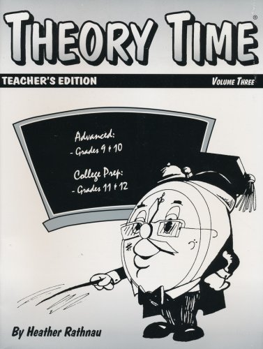 Cover of Theory Time for Grades 9-12 Teacher's Edition