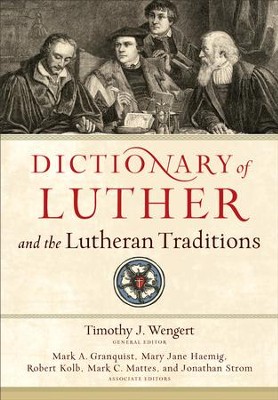 Cover of Dictionary of Luther and the Lutheran Traditions - eBook