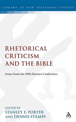 Cover of Rhetorical Criticism and the Bible