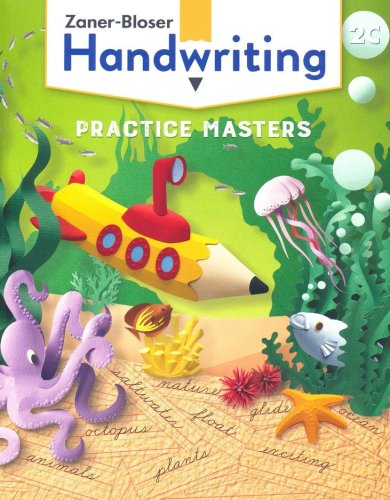 Cover of Zaner-Bloser Handwriting Grade 2C: Student Edition & Practice Masters (Cursive; Homeschool Bundle; 2020)