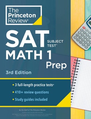 Cover of Cracking the SAT Subject Test in Math 1, 3rd Edition