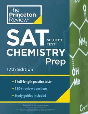 Cover of Cracking the SAT Subject Test in Chemistry, 17th Edition