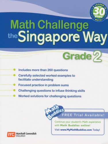 Cover of Math Challenge the Singapore Way Grade 2