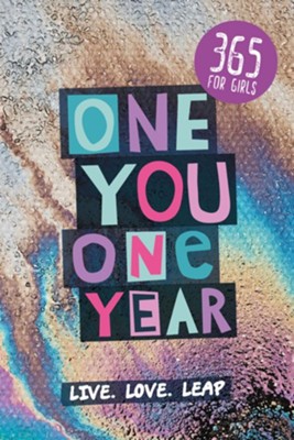 Cover of One You One Year-365 for Girls--Live, Love, Leap