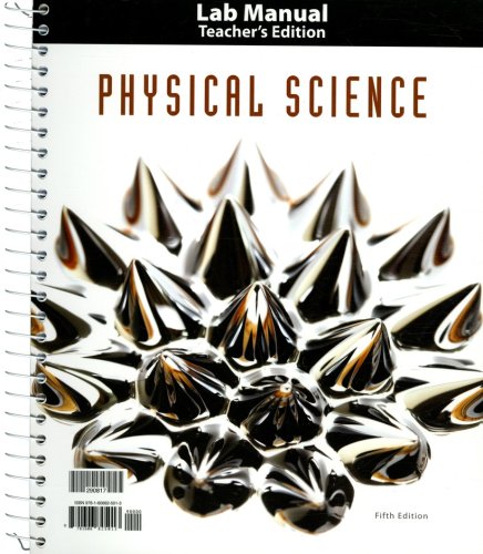 Cover of BJU Press Physical Science Lab Manual Teacher's Edition (5th Edition)