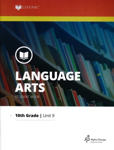 Cover of Lifepac Language Arts Grade 10 Unit 9: The Novel-In His Steps