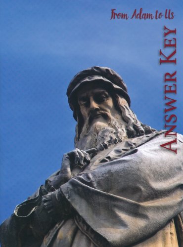 Cover of From Adam to Us Answer Key