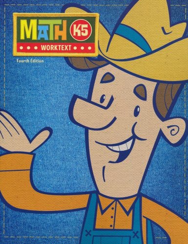 Cover of BJU Press Math K5 Worktext, Fourth Edition (Copyright Update)