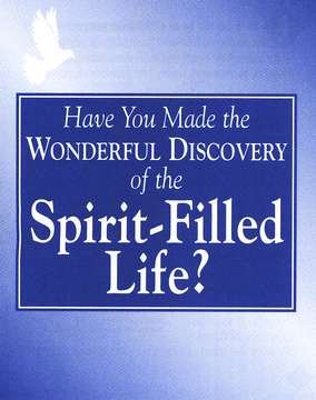Cover of The Spirit-Filled Life, pack of 25 tracts