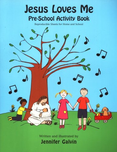 Cover of Jesus Loves Me: Preschool Activity Book